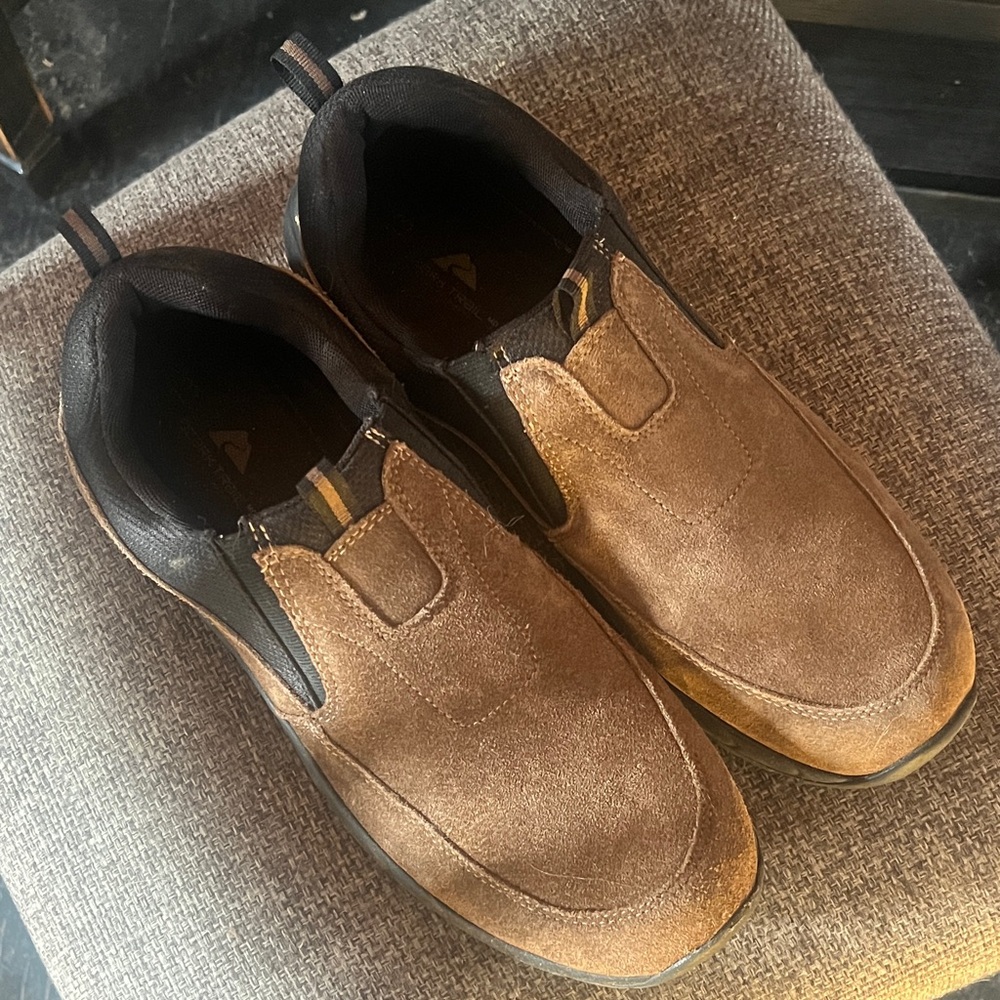 Men's Brown Slip-On Shoes